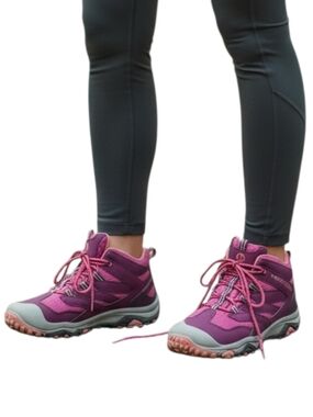 Merrell Girl's Hiking Boot- ChameleonWith Box